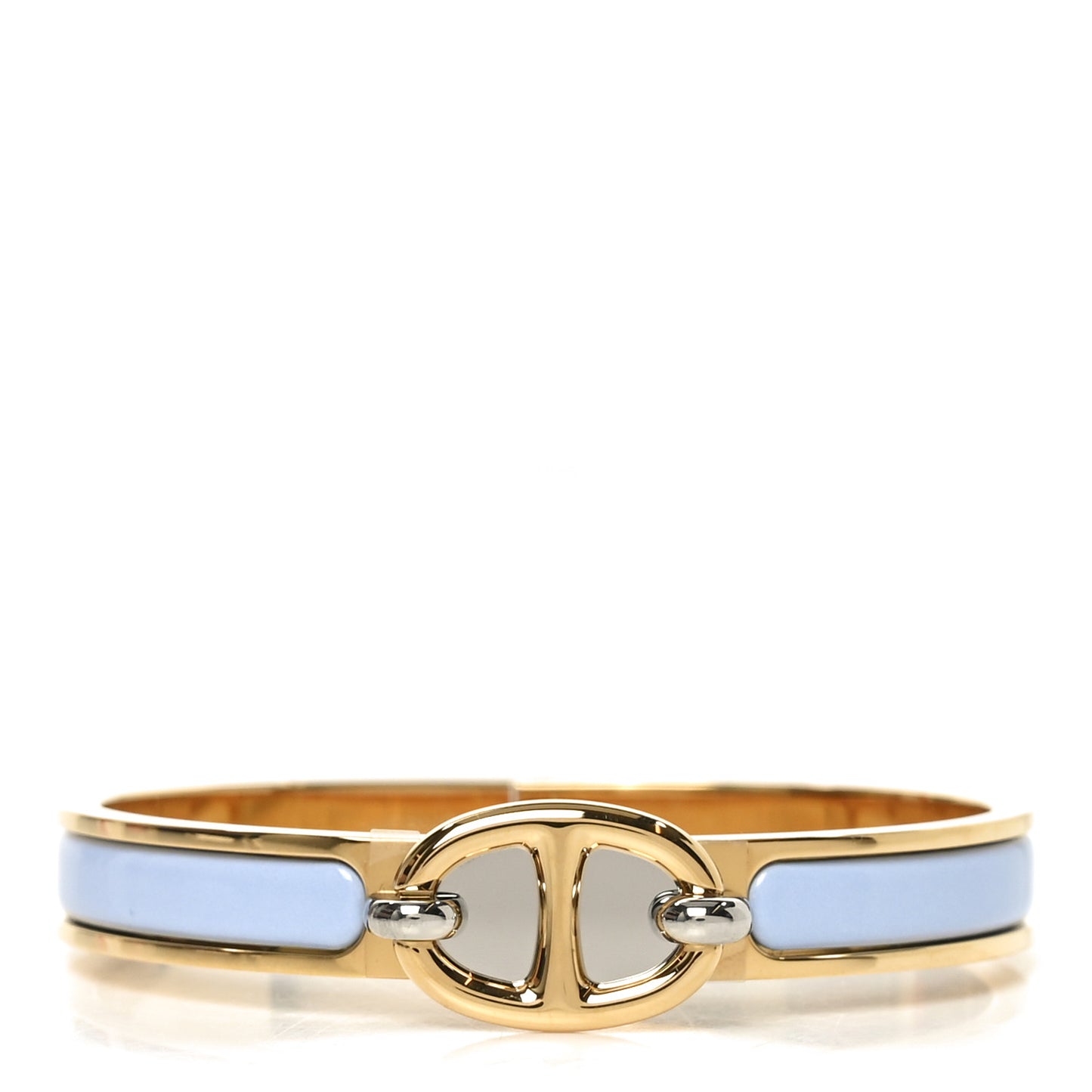 Enamel Mini Clic Chaine d'Ancre Bracelet PM Bleu Ciel