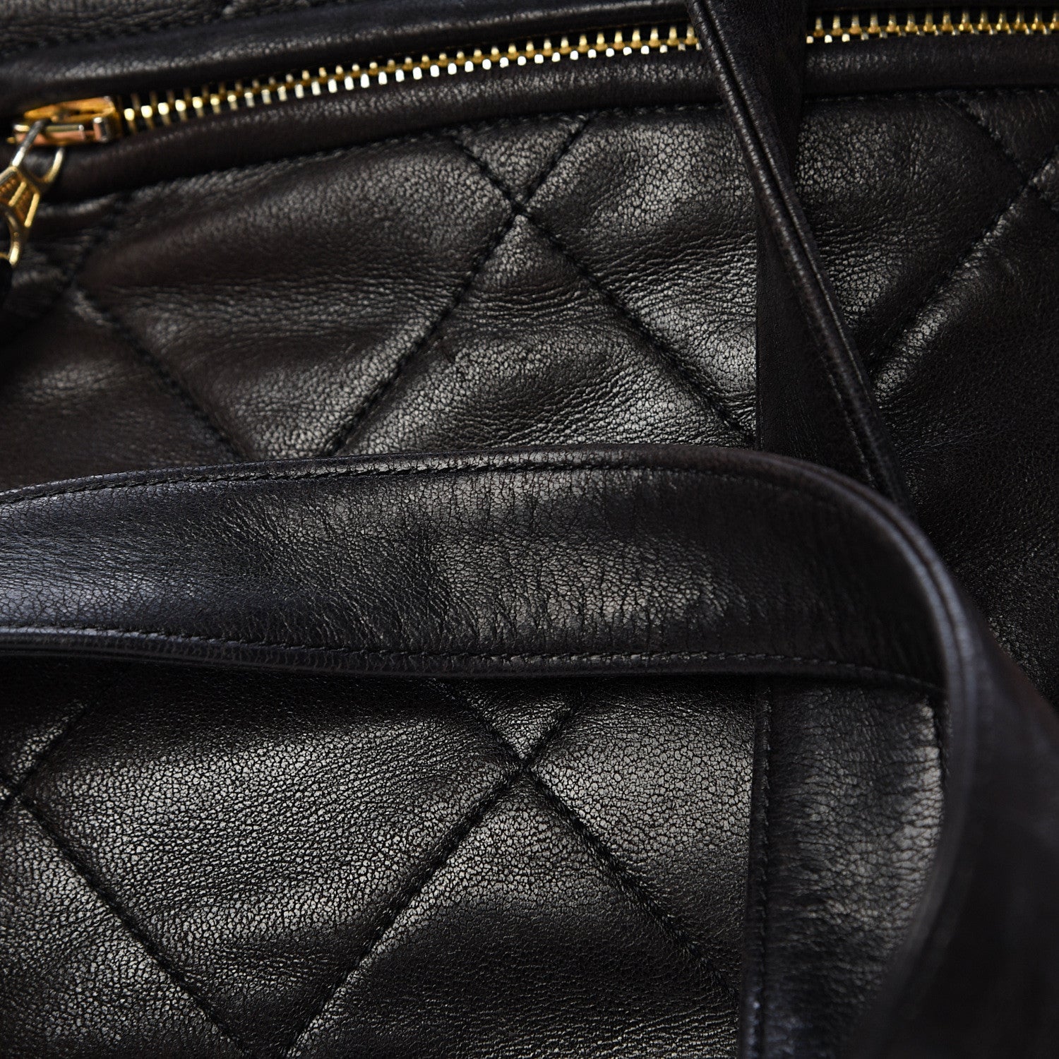 Chanel Lambskin Quilted Tassel Drawstring Backpack Dark Bown 15 of 17