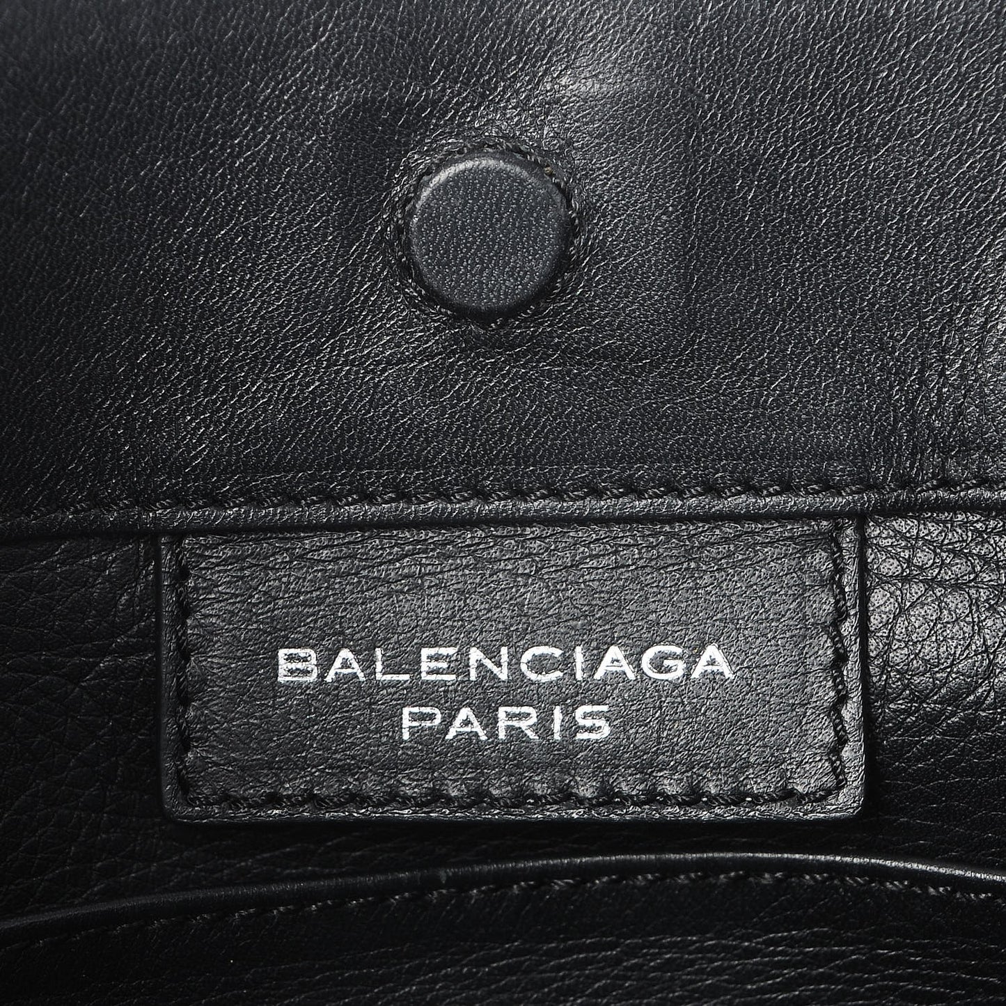 Calfskin Papier Mini A4 Tote Black