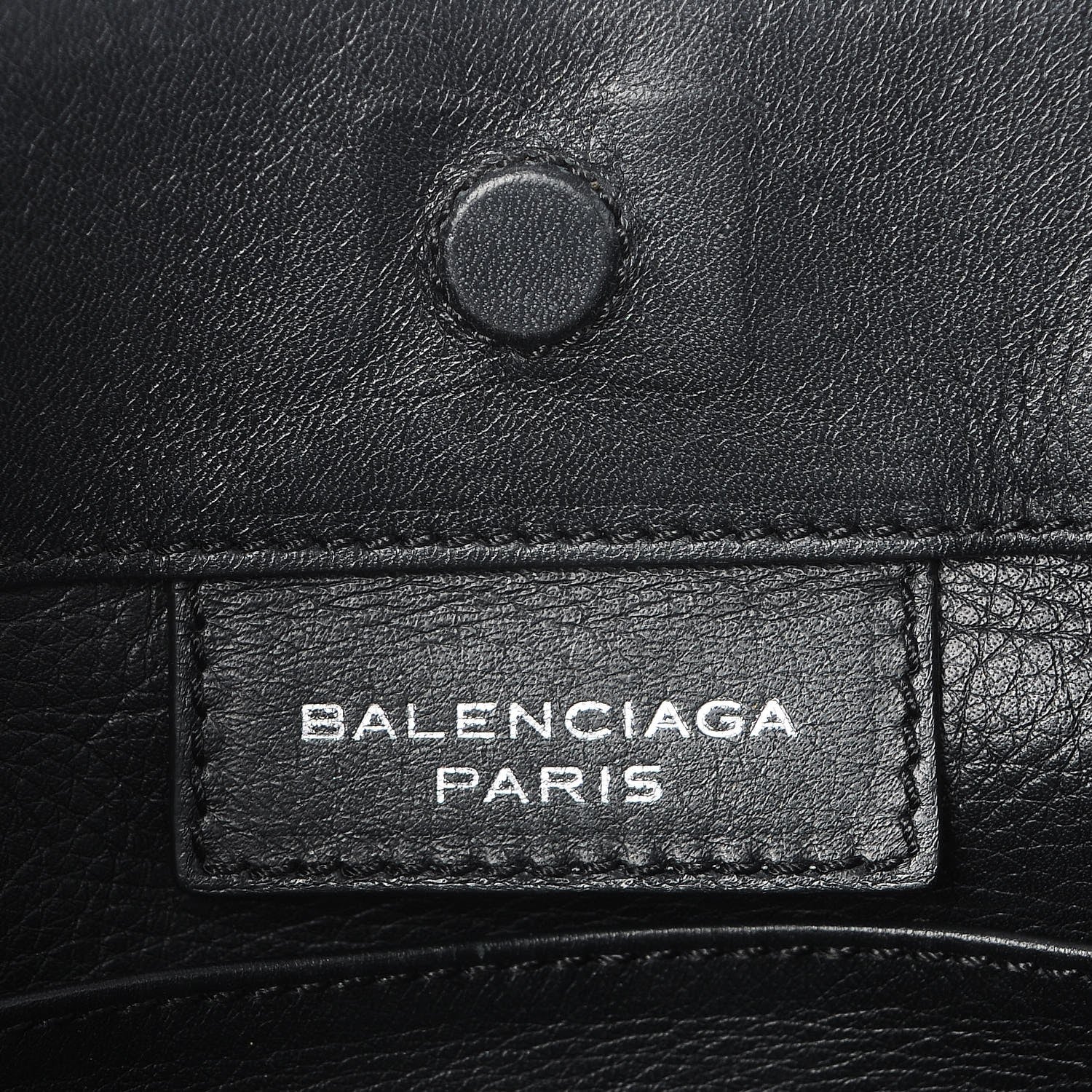 Balenciaga Calfskin Papier Mini A4 Tote Black 7 of 8