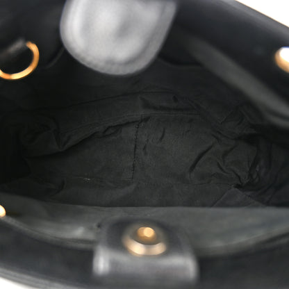 Chanel Caviar Quilted Petit Shopping Tote PST Black 5 of 13