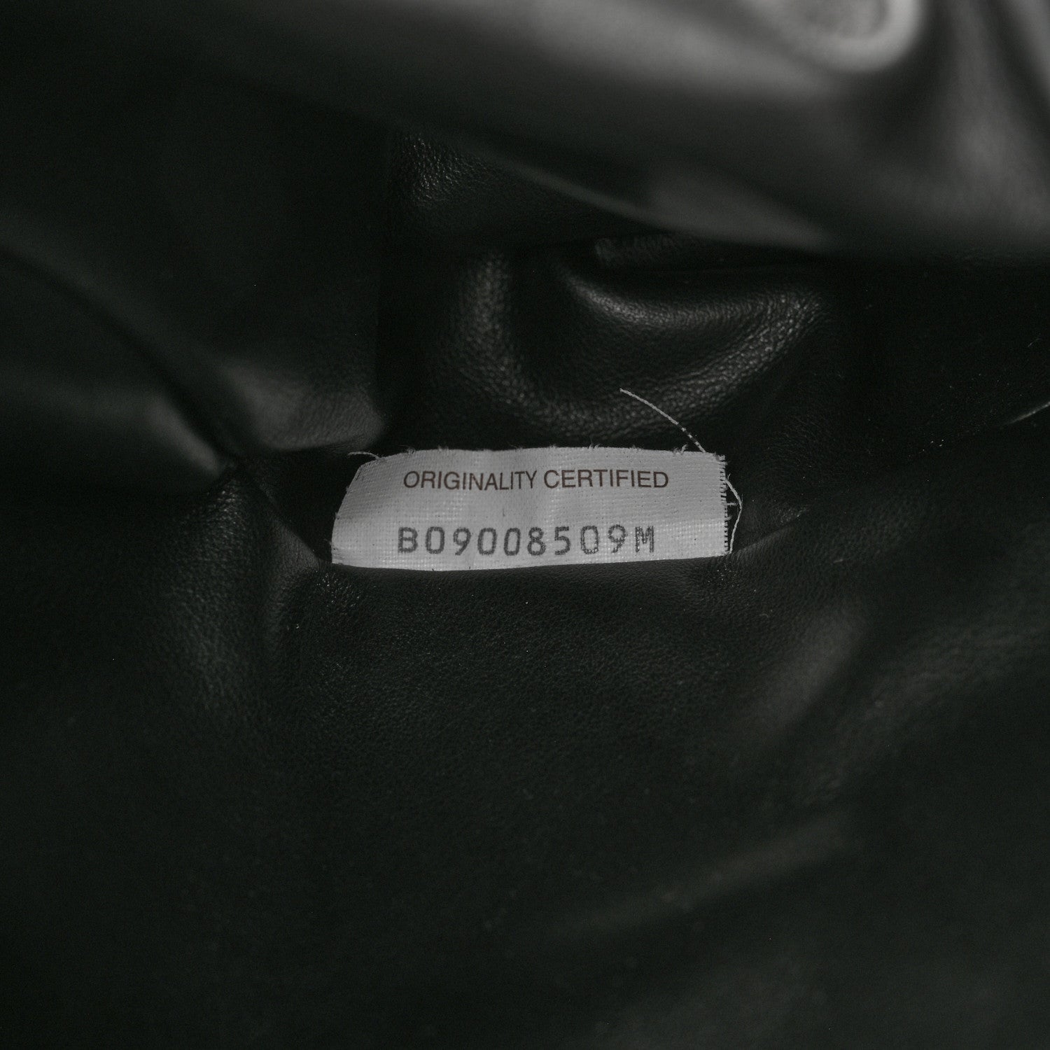 Bottega Veneta Bark Calfskin Embossed The Pouch Oversized Clutch Black 7 of 11