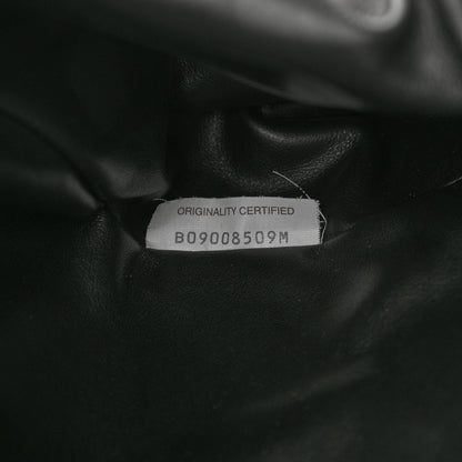 Bottega Veneta Bark Calfskin Embossed The Pouch Oversized Clutch Black 7 of 11