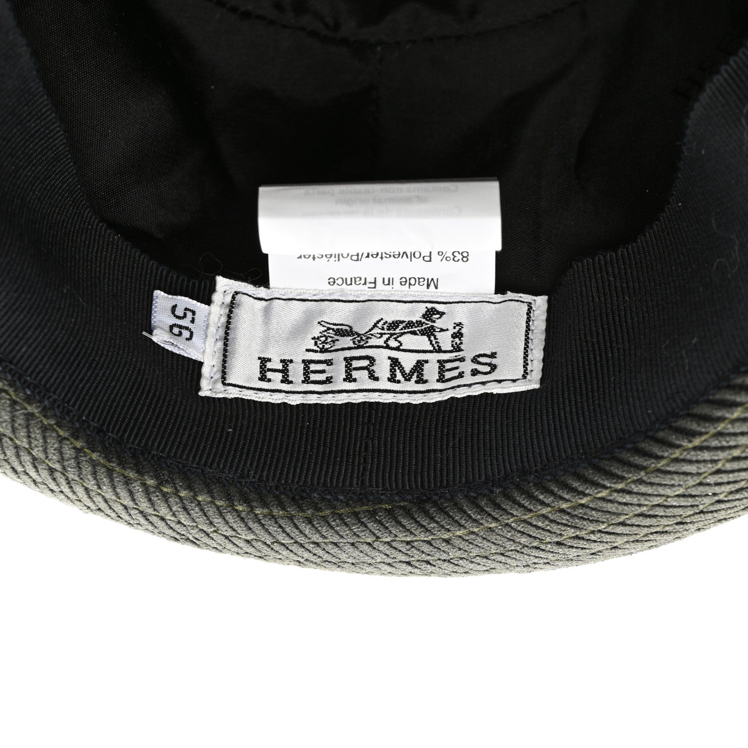 Hermes Corduroy Trilby 55 Hat 56 8 of 9