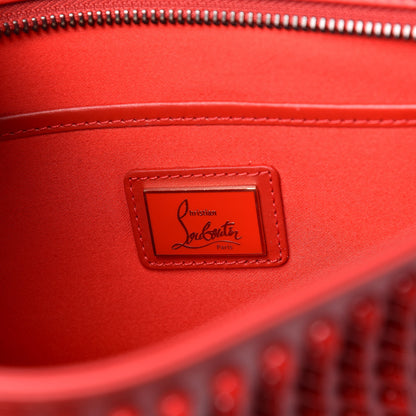 Christian Louboutin Calfskin Spikes Loubiposh Chain Clutch Oeillet 8 of 11