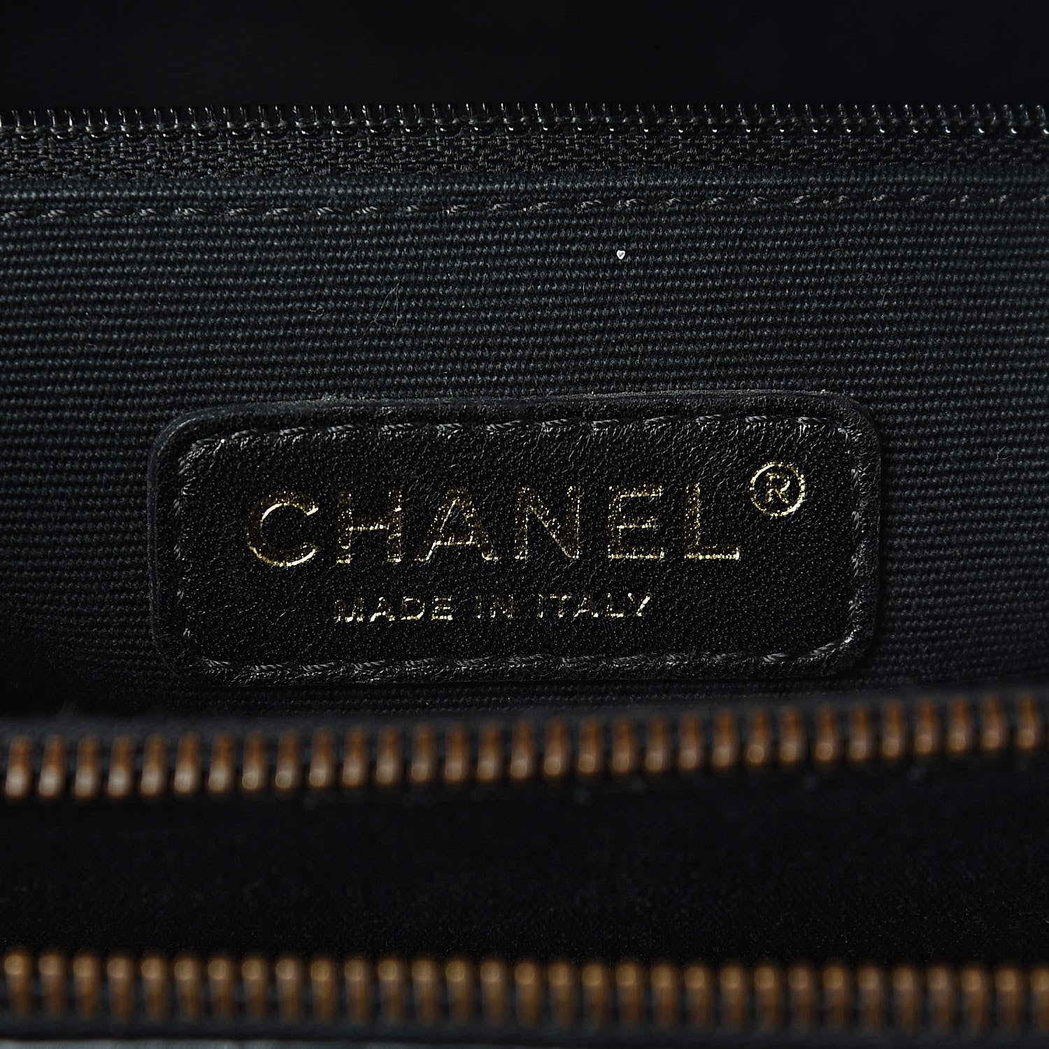 Chanel Glazed Crackled Calfskin Small Reissue Tote Black 6 of 11