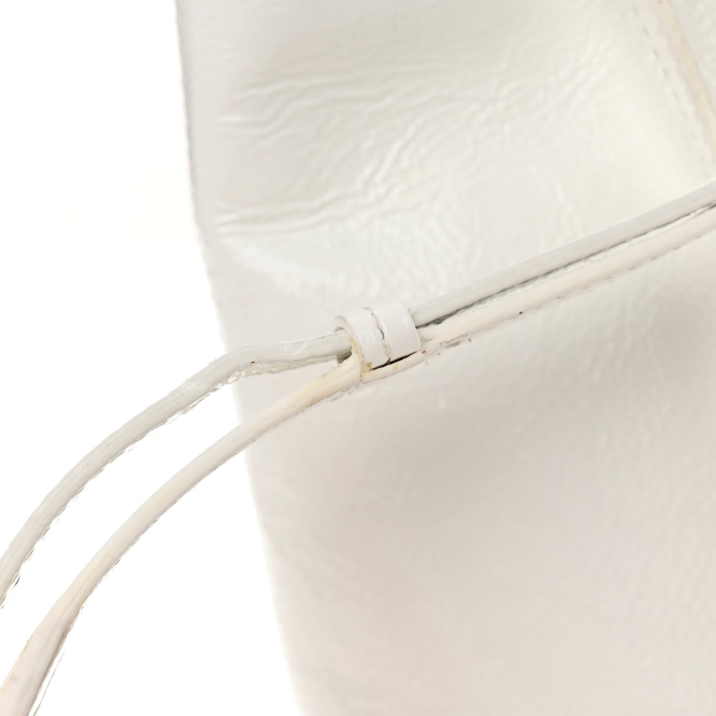 Patent Calfskin Etta Crossbody White