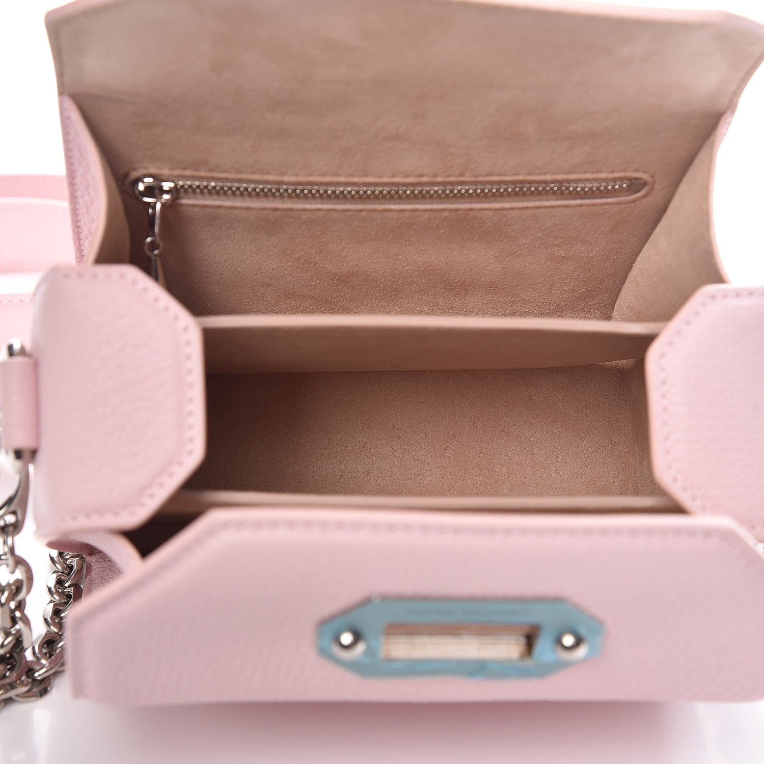 Alexander McQueen Calfskin Box Shoulder Bag 16 Baby Pink 6 of 8