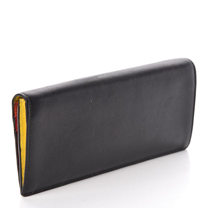 Loewe Calfskin Rainbow Long Horizontal Wallet Black 3 of 6