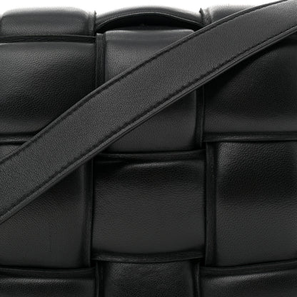 Bottega Veneta Nappa Maxi Intreccio Padded Cassette Crossbody Bag Black 8 of 13