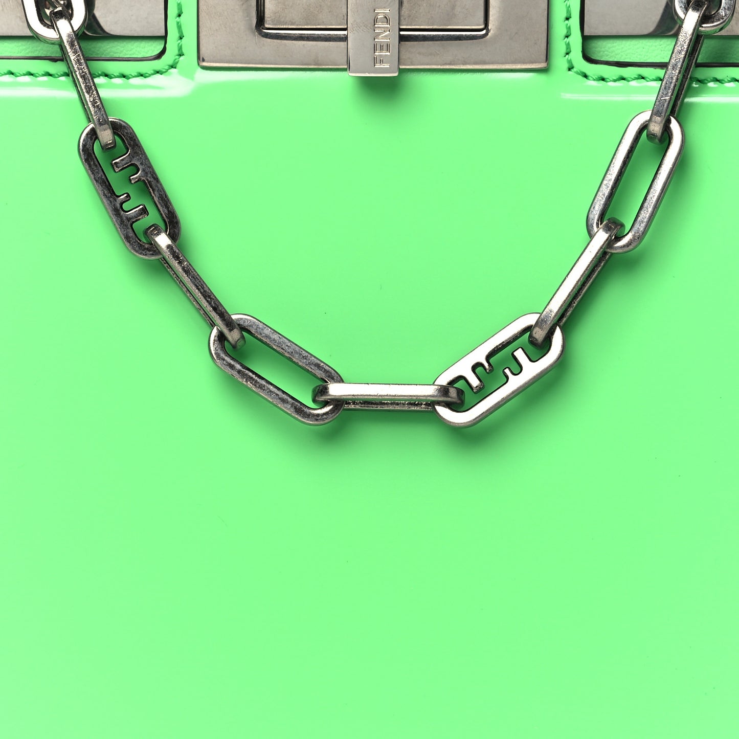 Shiny Nappa Peekaboo Cut Edamame