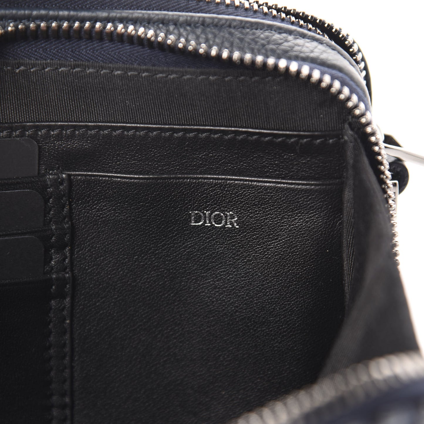 Oblique Pouch Navy Blue