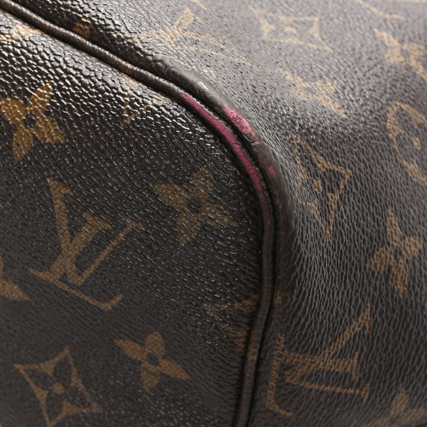 Louis Vuitton Monogram Neo Neverfull MM Fuchsia 9 of 11