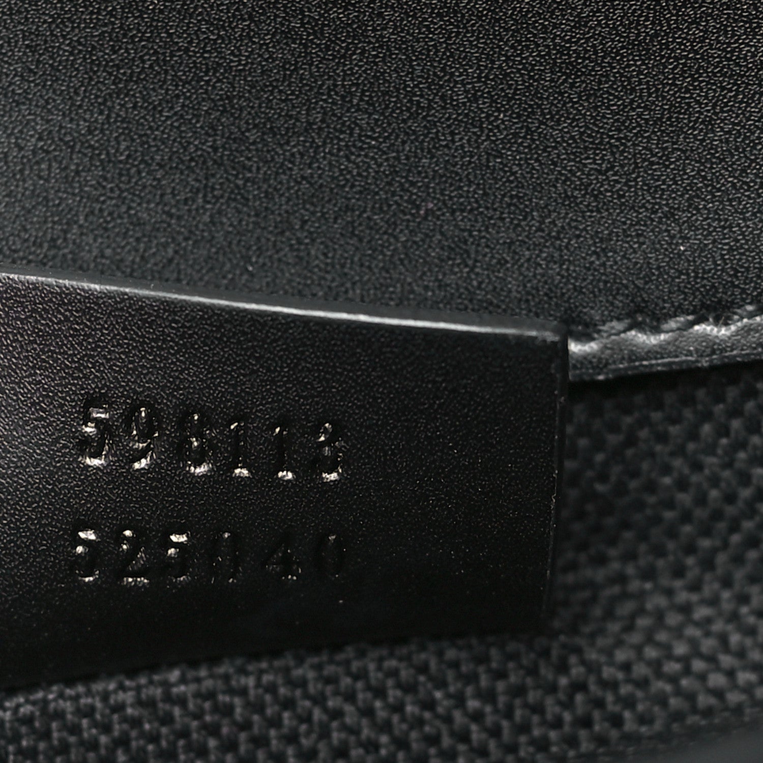 Gucci GG Supreme Monogram Web Slim Belt Bag Black Grey 7 of 9