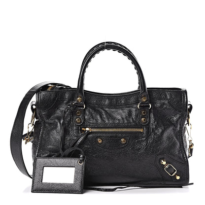 Balenciaga Agneau Classic Gold Hardware S City Black 1 of 12