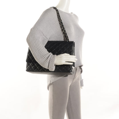 Chanel Caviar Quilted Maxi Double Flap Black 2 of 7