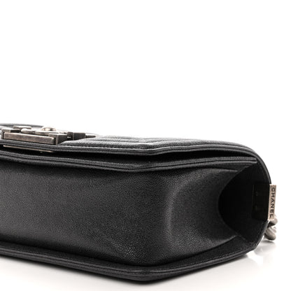 Chanel Caviar Quilted Small Boy Flap Black 10 of 10