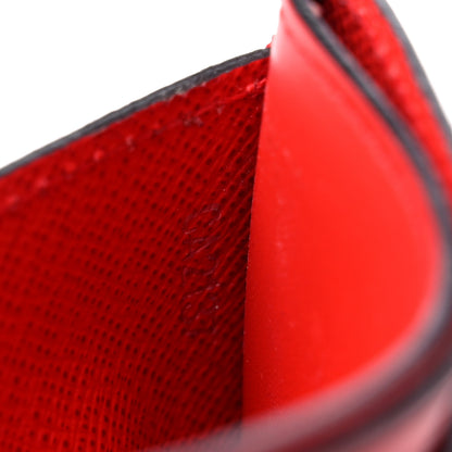 Louis Vuitton X SUPREME Epi Card Holder Red 8 of 9