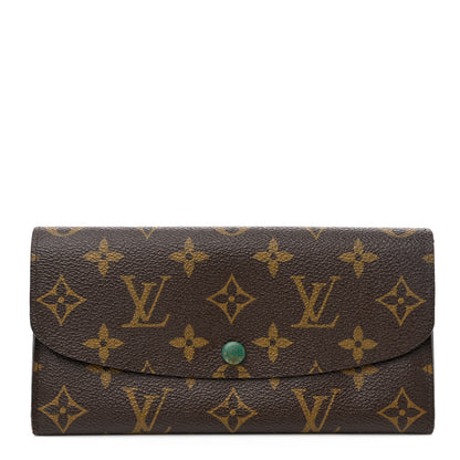Louis Vuitton Monogram Emilie Wallet Vert 1 of 14