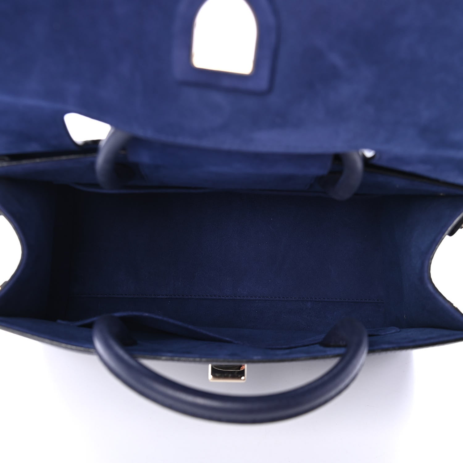 Christian Dior Bullcalf Medium Diorever Flap Navy 4 of 4