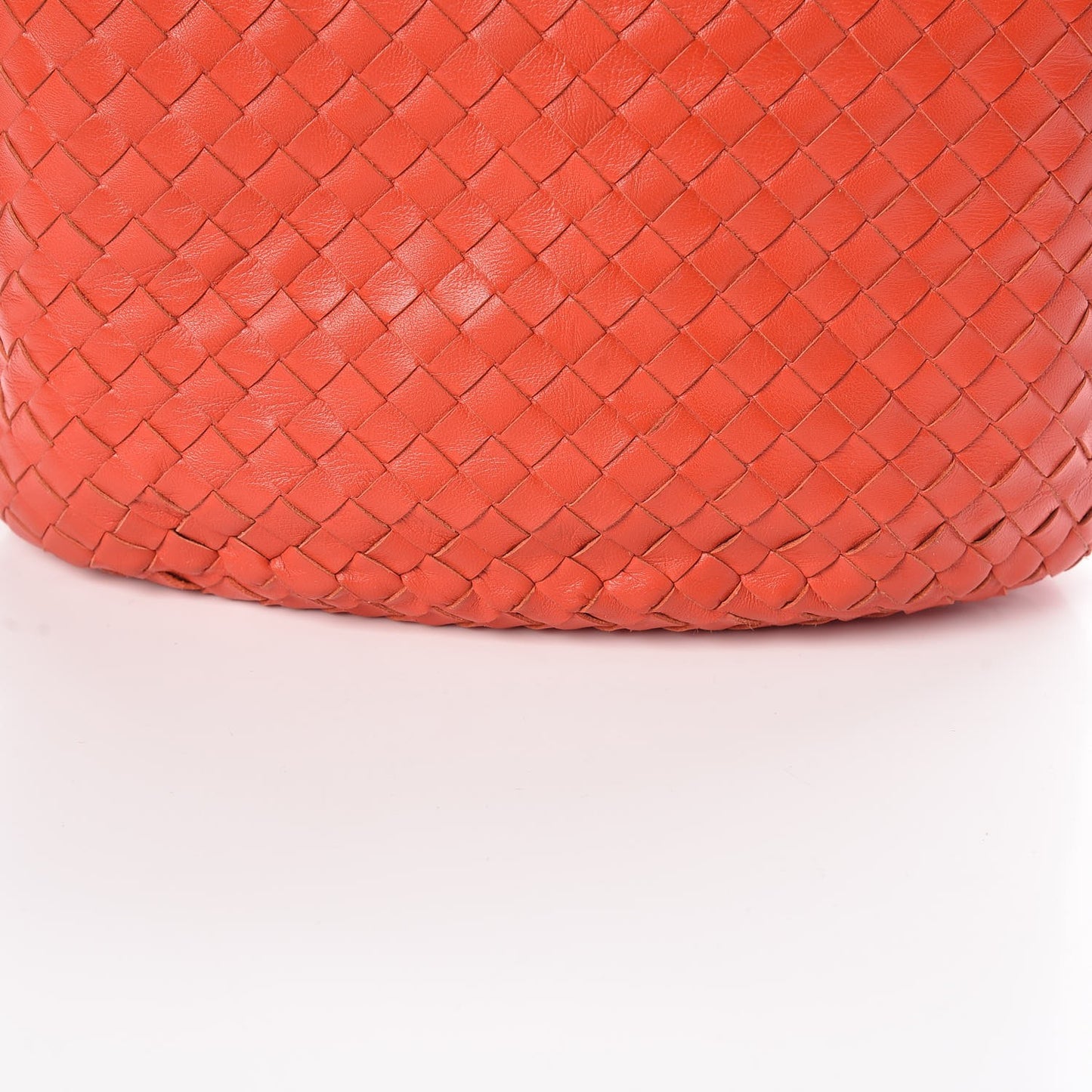 Nappa Intrecciato Hobo Corniola