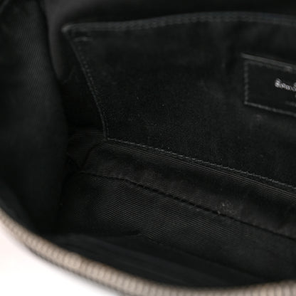Saint Laurent Canvas Monogram Belt Bag Black 11 of 12