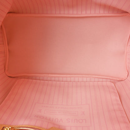 Louis Vuitton Damier Azur Neo Neverfull GM Rose Ballerine 6 of 9