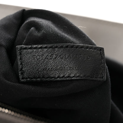 Saint Laurent Calfskin Y Quilted Monogram Large Loulou Chain Satchel Light Grey 7 of 14
