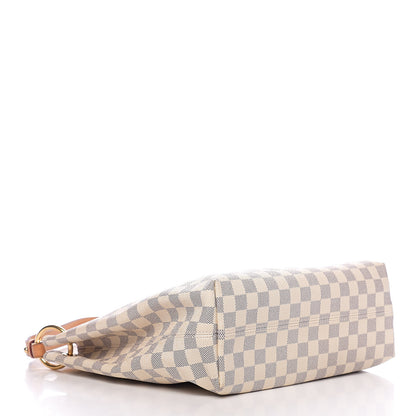 Louis Vuitton Damier Azur Graceful PM Rose Ballerine 3 of 10