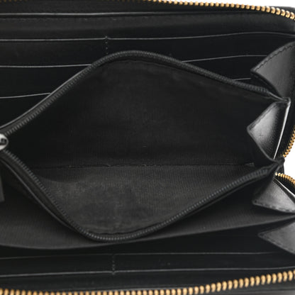 Gucci Smooth Calfskin Zip Around Wallet Black 8 of 14