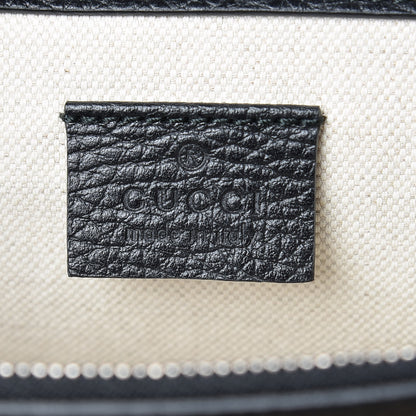 Gucci Pebbled Calfskin Small Dionysus Shoulder Bag Black 8 of 9
