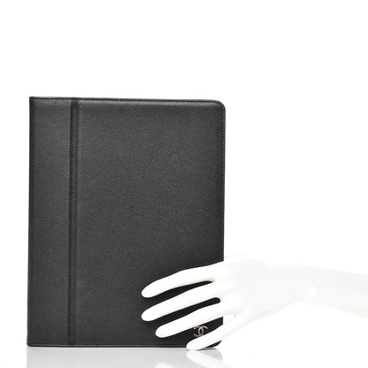Chanel Caviar Sevruga iPad Case Black 2 of 7