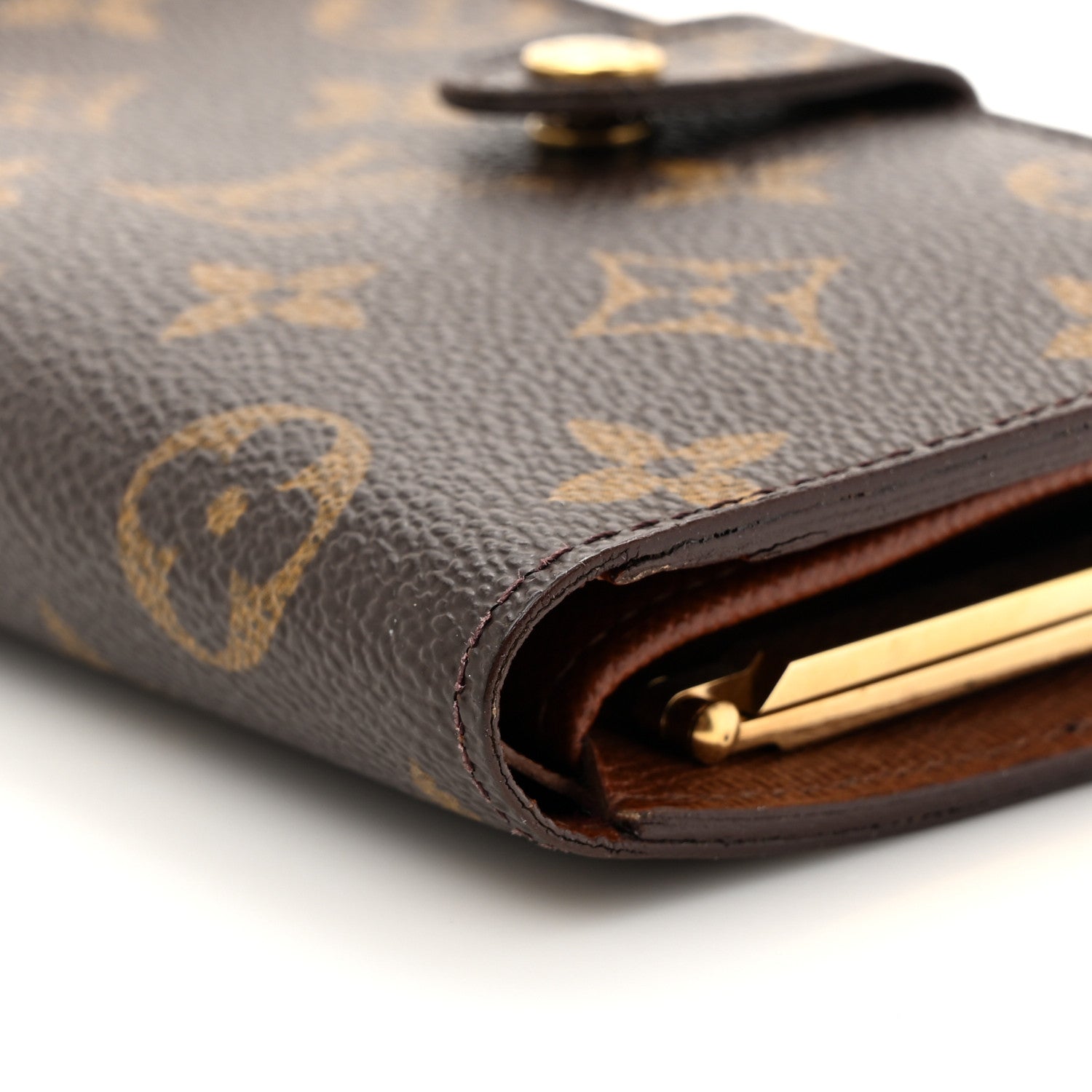 Louis Vuitton Monogram French Purse Wallet 9 of 10