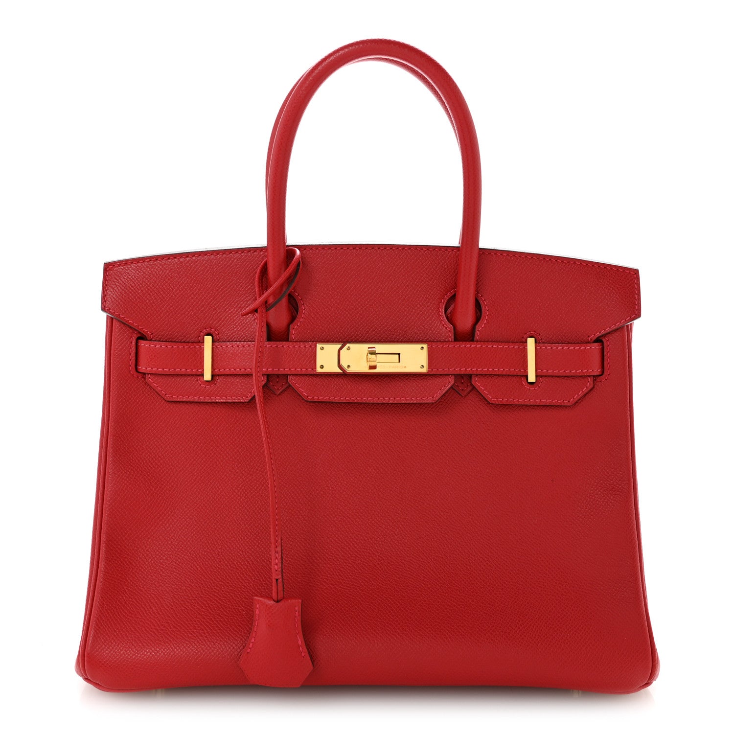 Hermes Epsom BIRKIN 30 Rouge Casaque 1 of 15