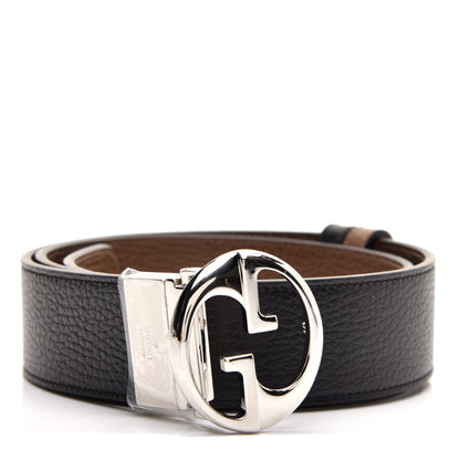 Gucci Calfskin 1973 Reversible Belt 90 36 Black Brown 1 of 7