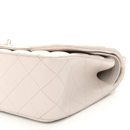 Chanel Quilted Jumbo Double Flap Ivory 10 of 11