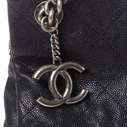 Chanel Caviar Quilted Simply CC Tote Black 6 of 9