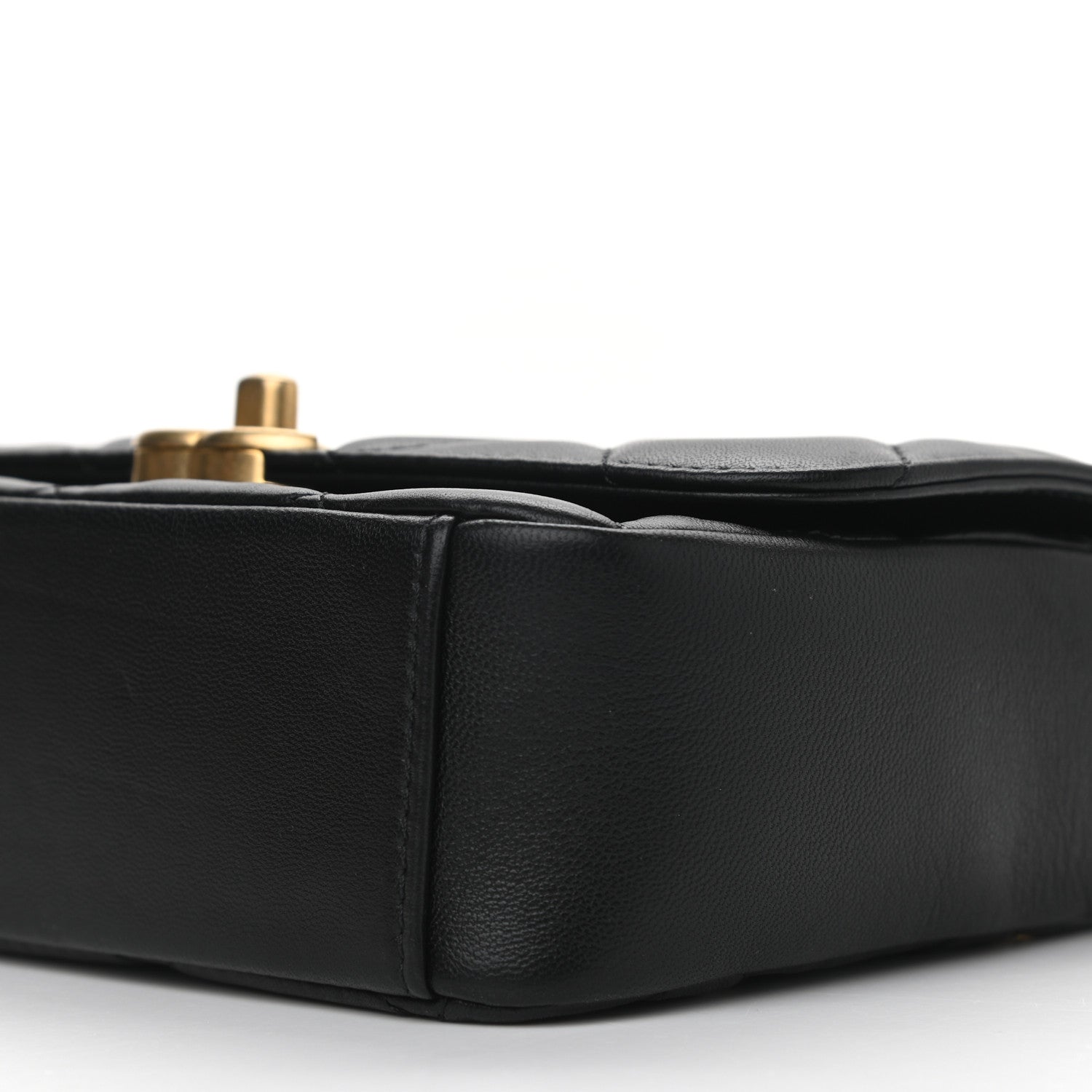 Chanel Lambskin Quilted Small CC Coin Flap Bag Black 10 of 10