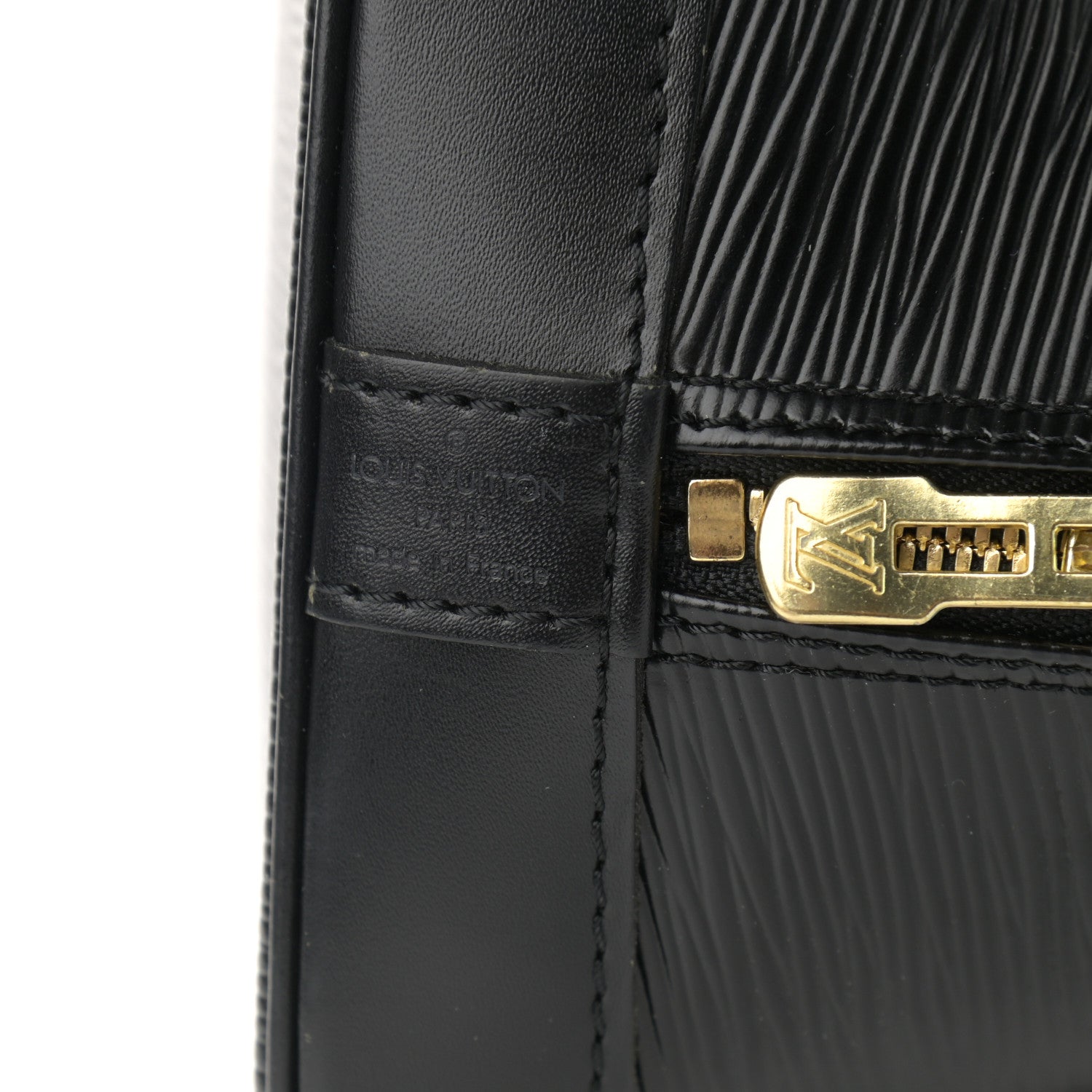 Louis Vuitton Epi Alma PM Black 6 of 12