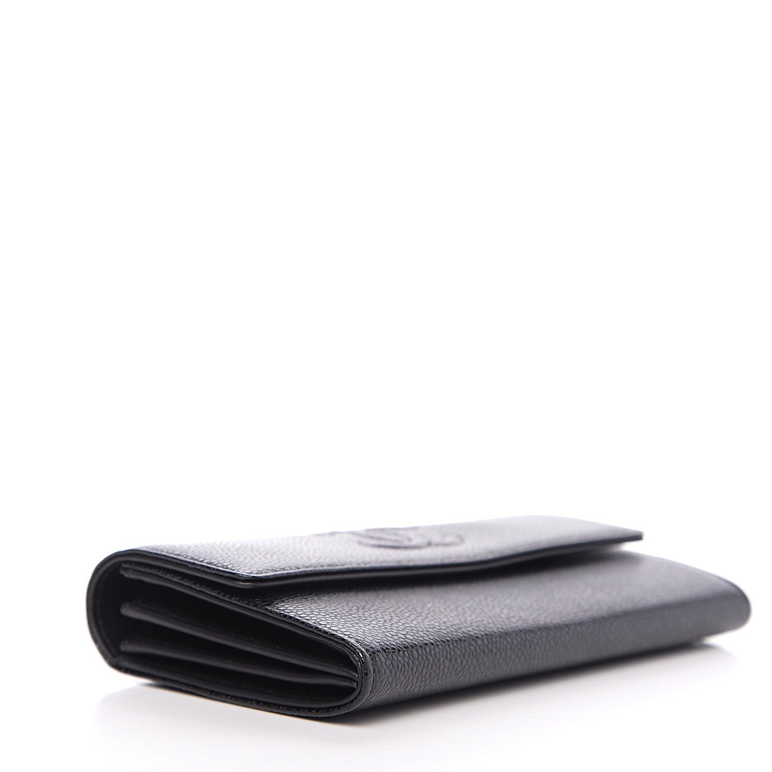 Chanel Caviar Timeless CC Large Flap Wallet Black 3 of 8
