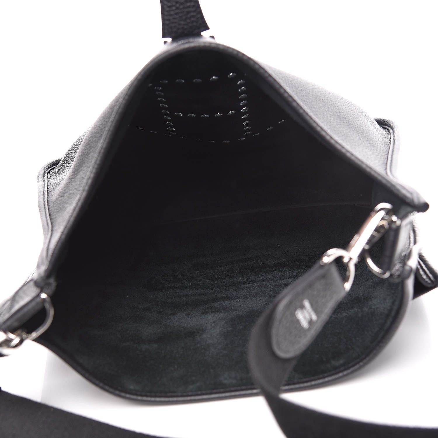 Hermes Taurillon Clemence Evelyne III GM Black 5 of 10