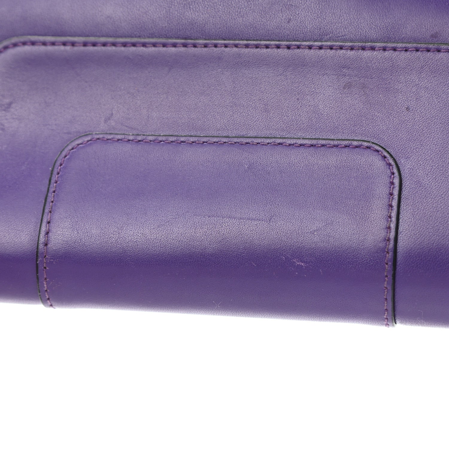 Bulgari Calfskin Serpenti Zip Around Wallet Amethyst 10 of 12