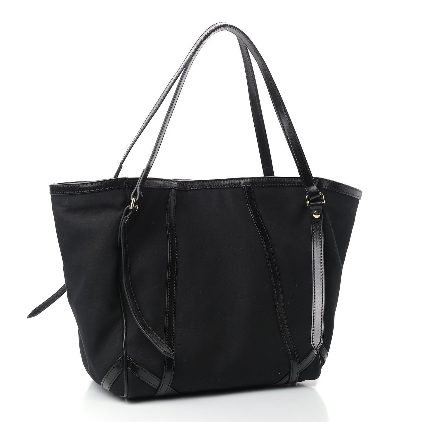 Canvas Small Canterbury Tote Black