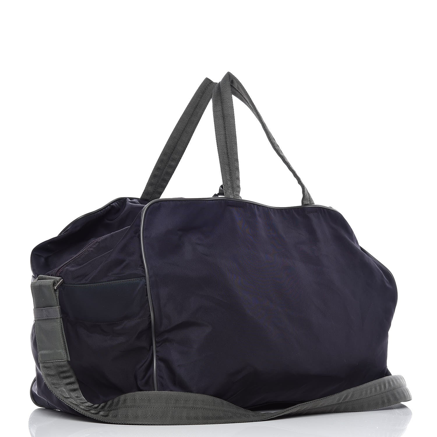 Prada Tessuto Nylon Duffle Prugna 3 of 23