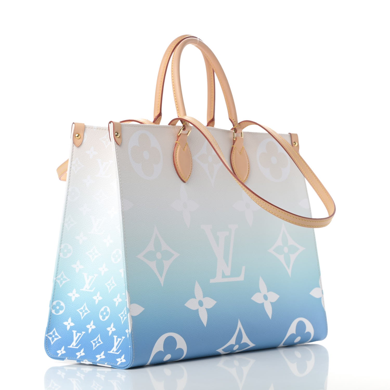 Louis Vuitton Monogram Giant By The Pool Onthego GM Blue 3 of 9