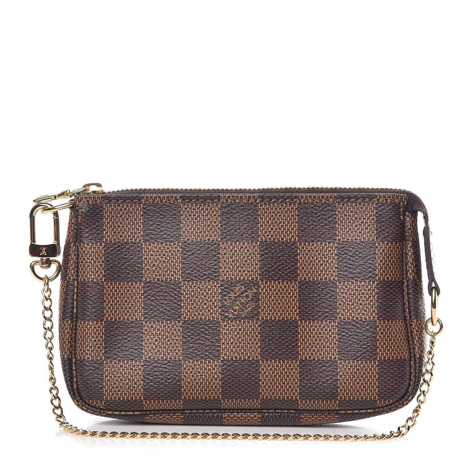 Louis Vuitton Damier Ebene Mini Pochette Accessories 1 of 9