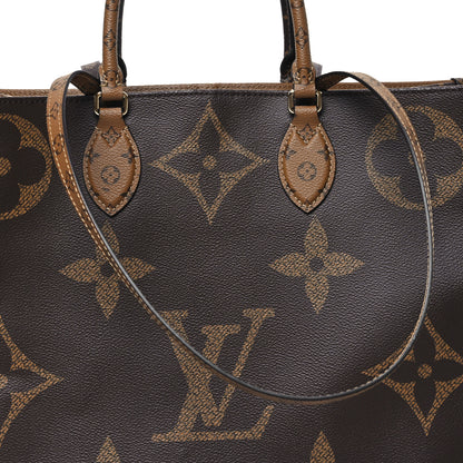 Louis Vuitton Reverse Monogram Giant Onthego GM 7 of 12