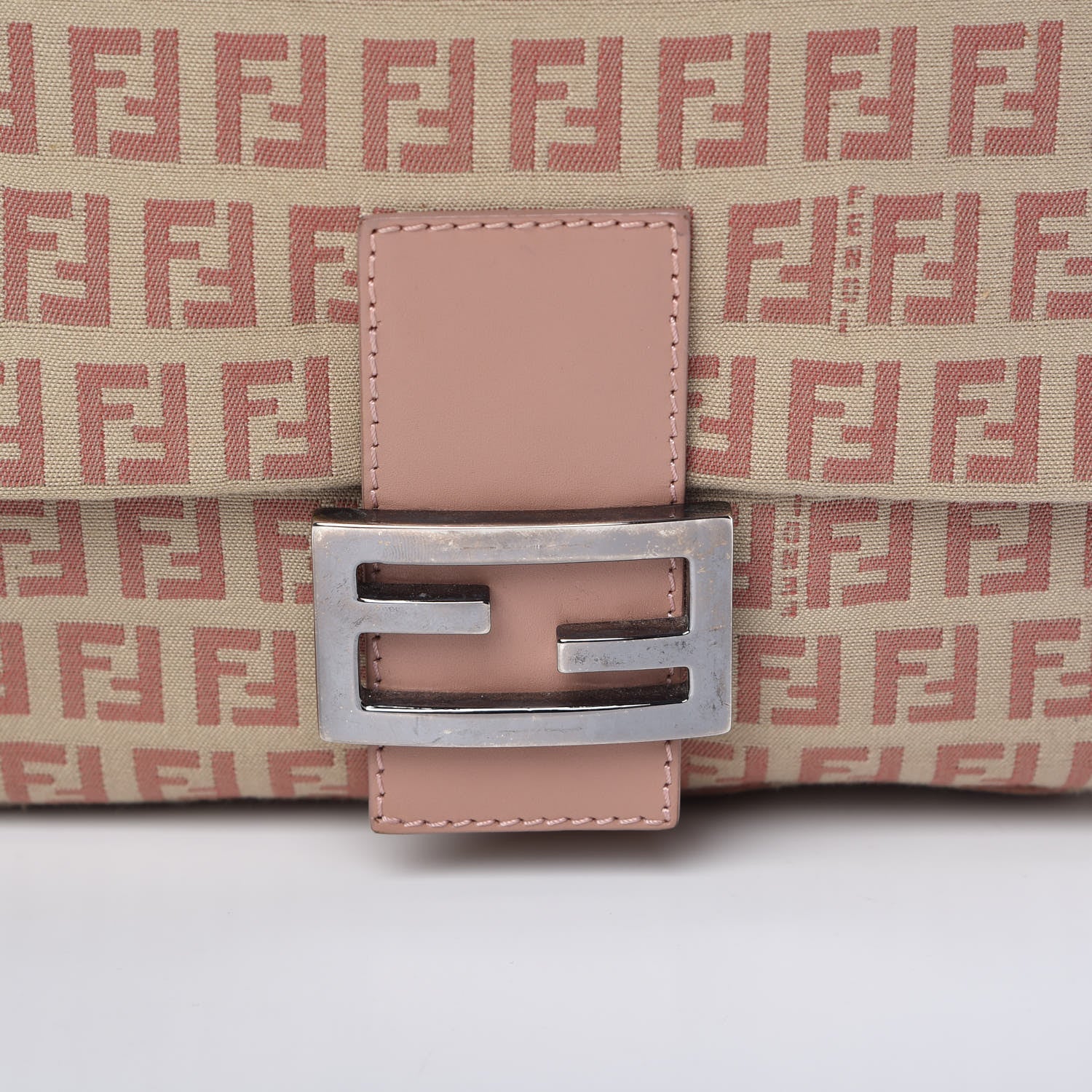 Fendi Zucchino Mama Baguette Pink 9 of 9