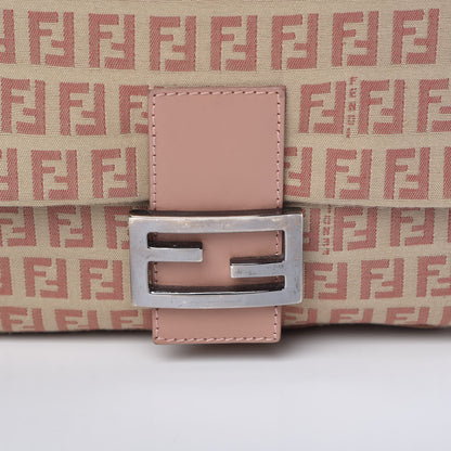 Fendi Zucchino Mama Baguette Pink 9 of 9