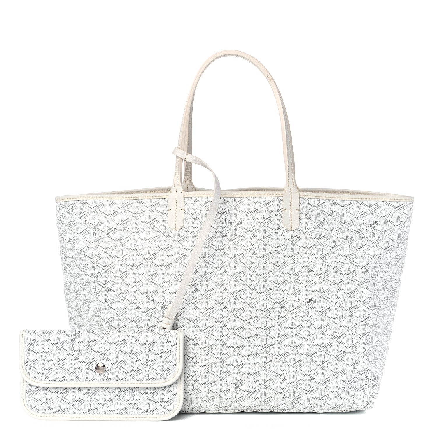 Goyard Goyardine Saint Louis PM White 1 of 12
